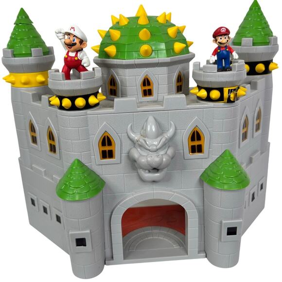 Jakks World Of Nintendo Super Mario Bros. Bowser's Castle 2019 - Picture 1 of 13